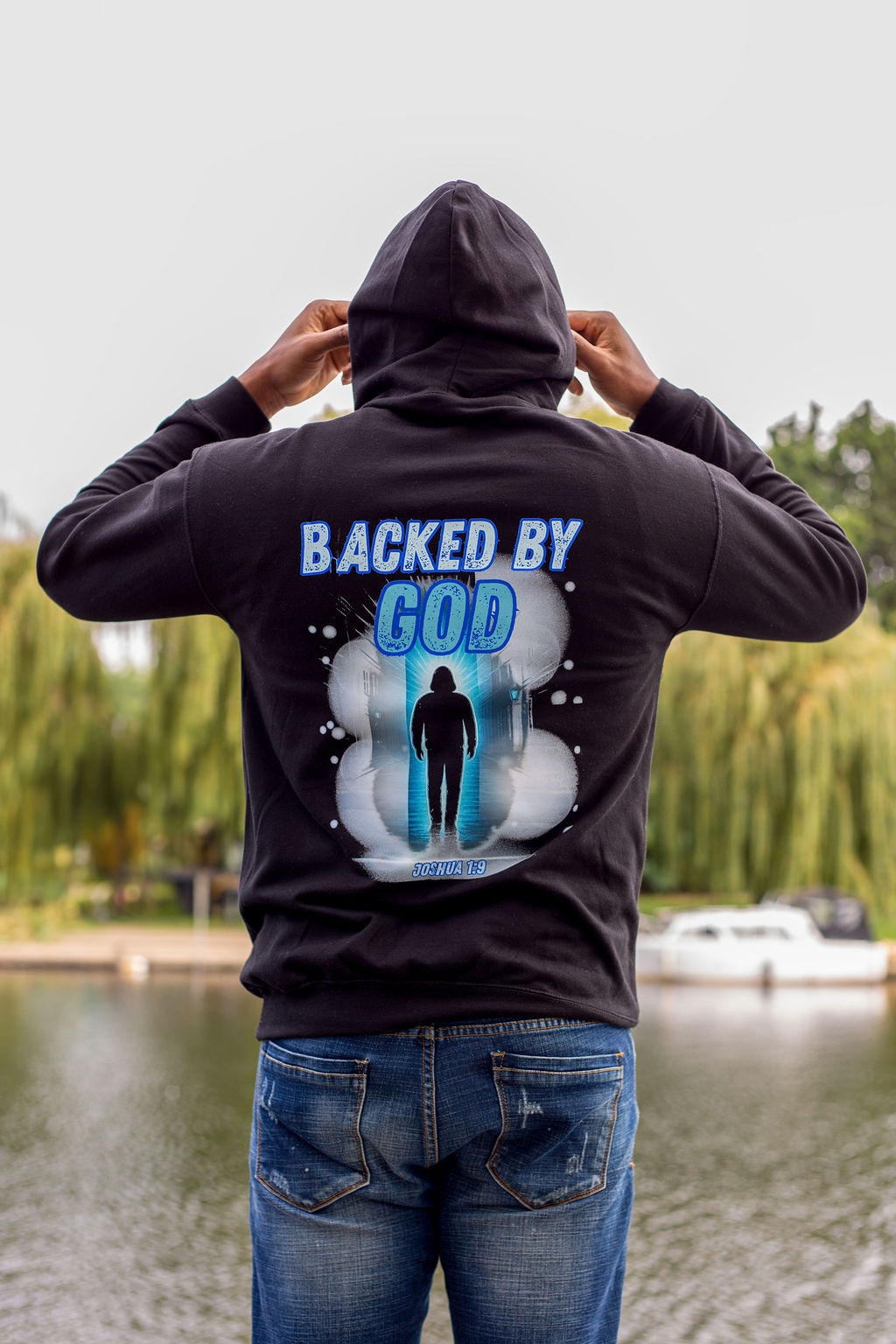 BACKED BY GOD Hoodie